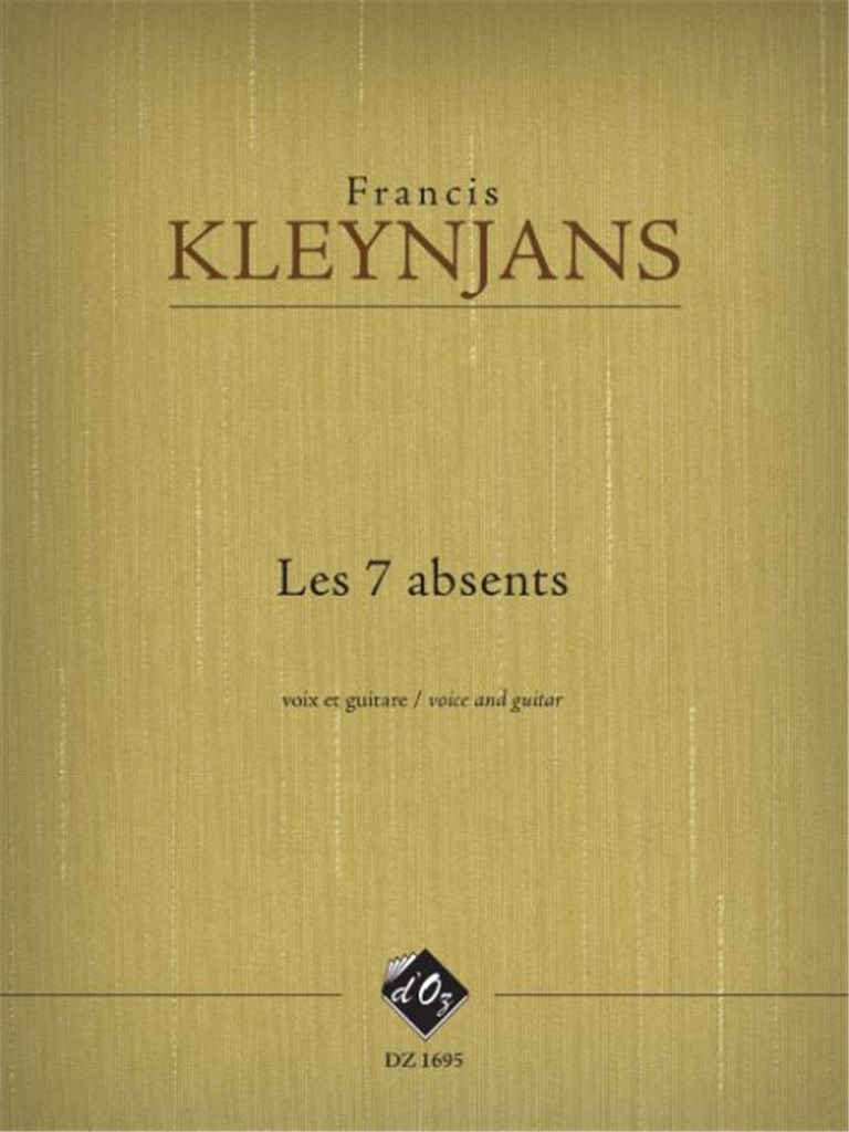 Les 7 absents, opus 274